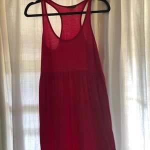 BOBI cotton racerback dress
